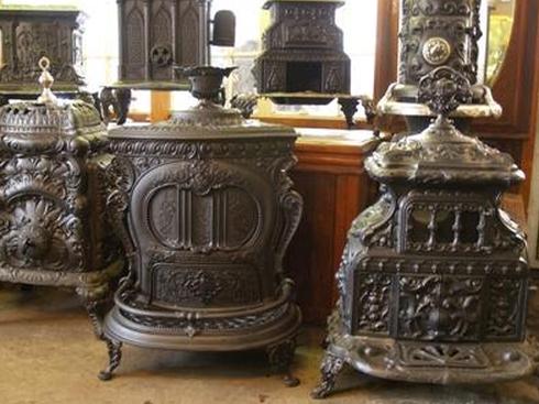 ранняя гостиная печь