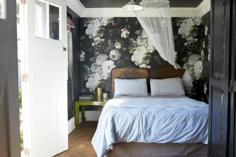 Красивая спальня в богемном стиле