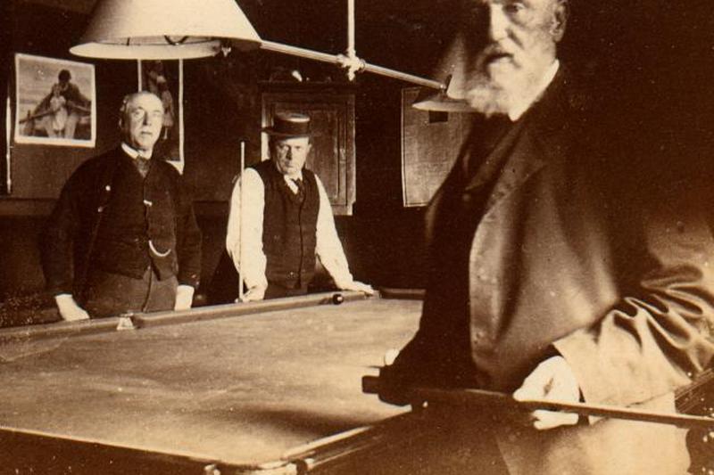 Дружелюбная игра в бильярд