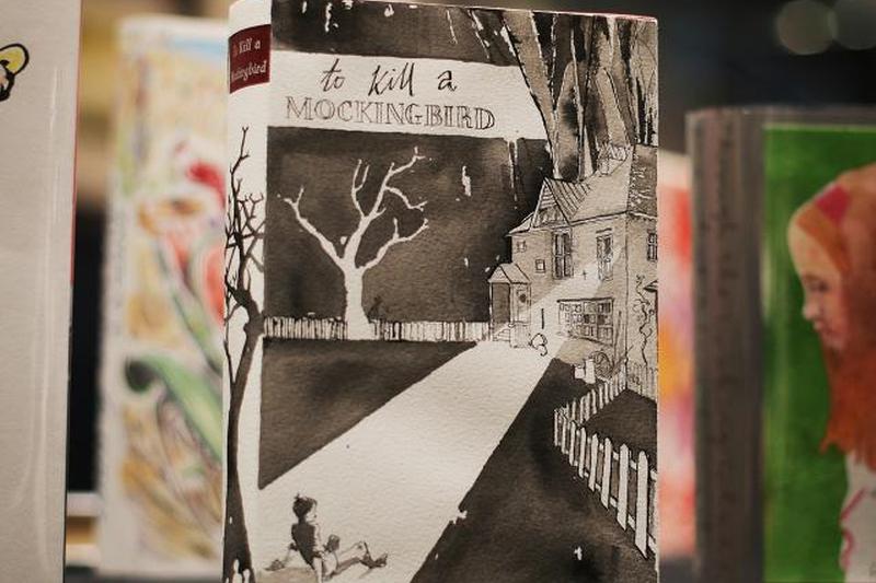 Первое издание книги Ли Харпера «Убить пересмешника» - редакционное использование Гетти