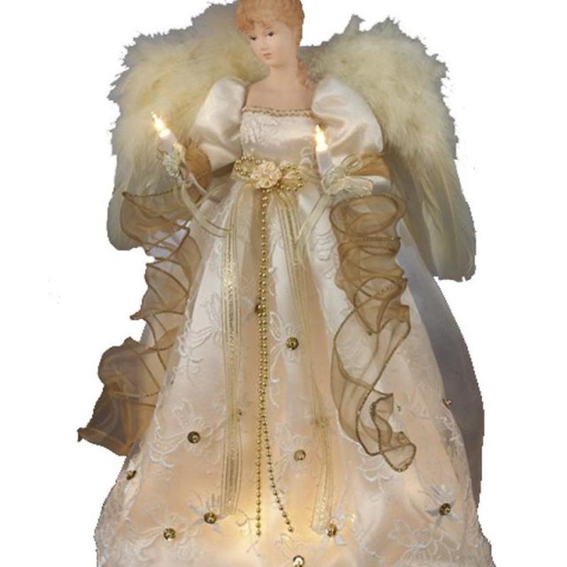 Курт Адлер Слоновая кость и Золотое дерево Топпер с Amazon.com