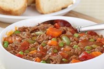 Суп из говяжьего фарша