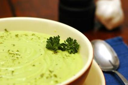 Холодный суп из авокадо