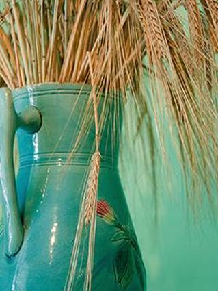 Центральное место в букете пшеницы