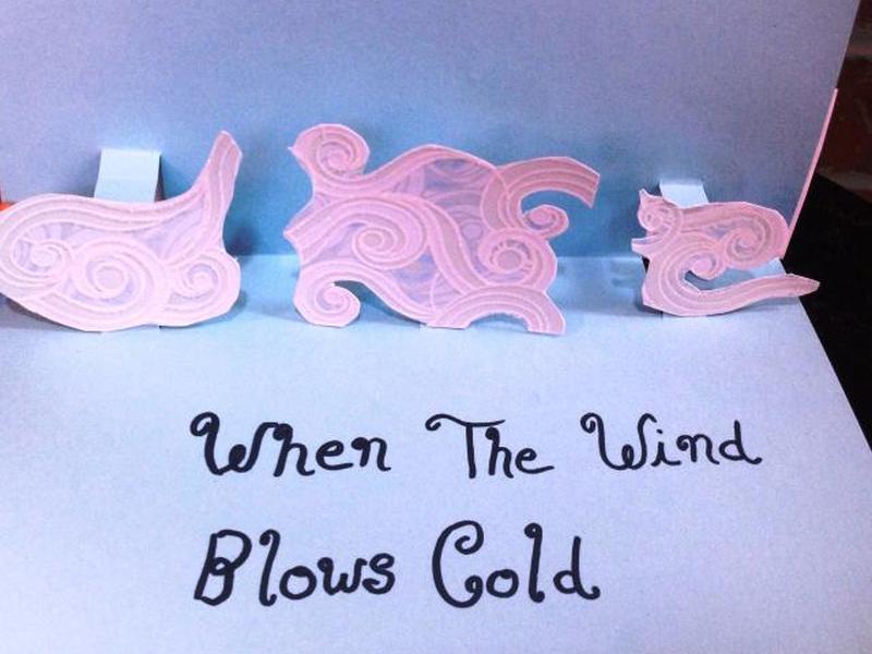 Когда дует ветер золотой интерьер карты