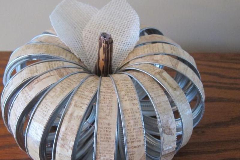 консервная крышка тыквы