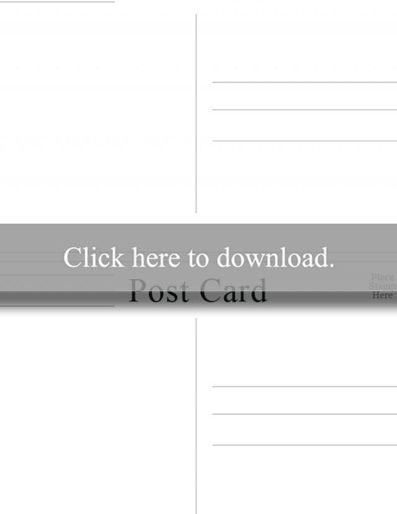 Миниатюра шаблона открытки