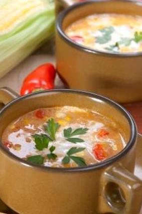 Вкусный кукурузный суп