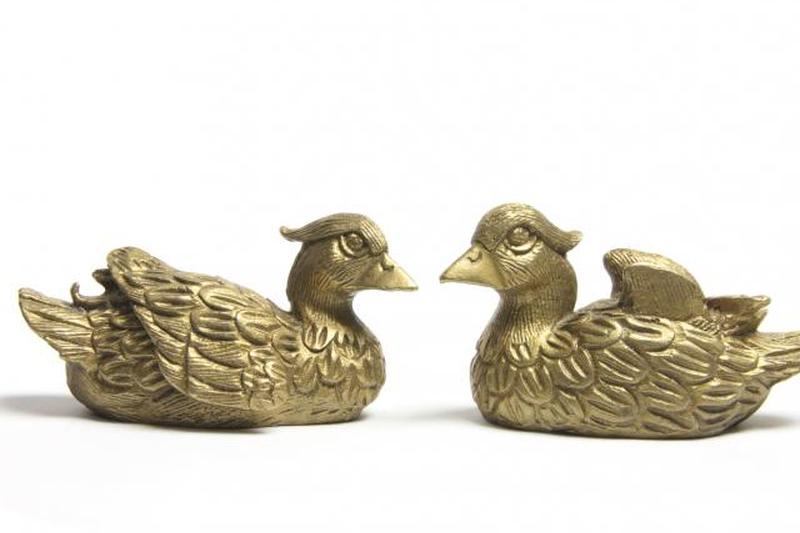 Статуэтки утки-мандаринки