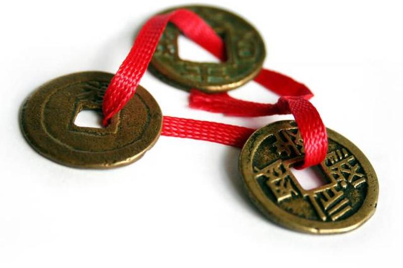 Старинные китайские монеты 