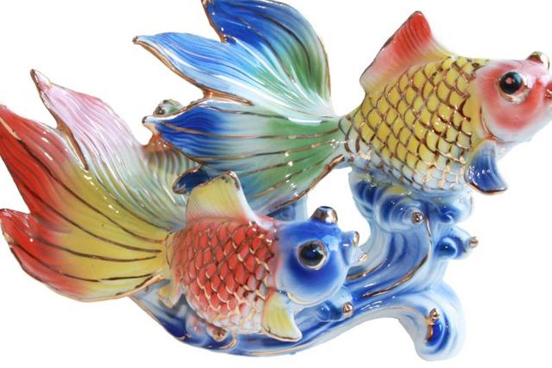 Двойная золотая рыбка