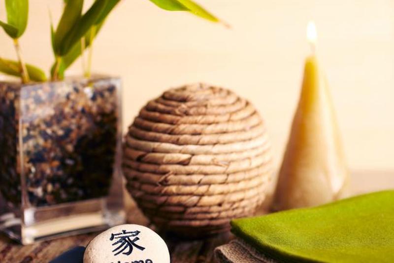 Домашний декор Натюрморт из бамбука в вазе