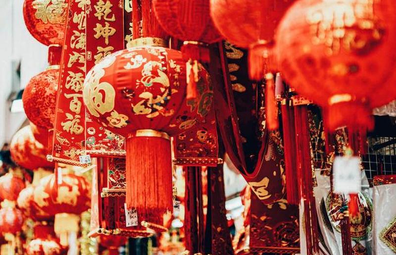 Китайские новогодние украшения и украшения