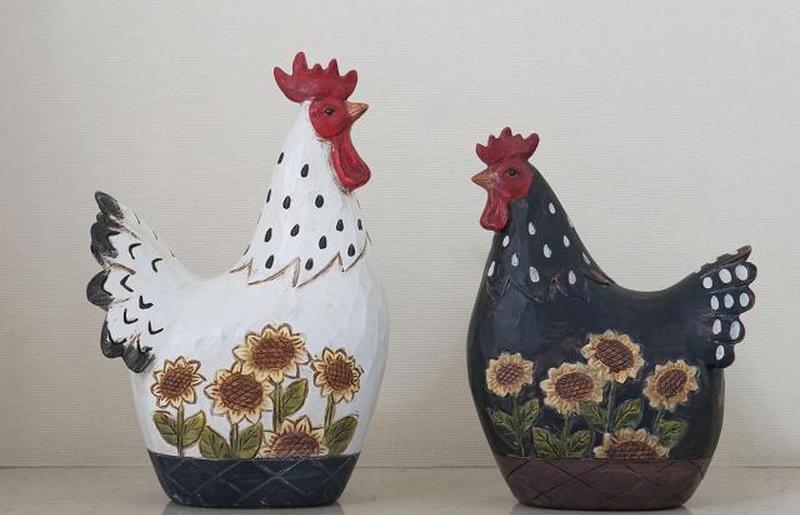 деревянная фигурка петуха