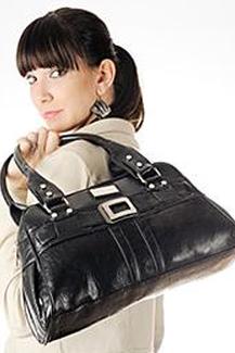 Кожаная сумка