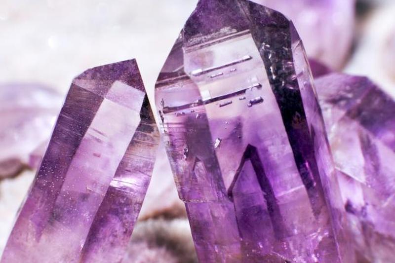 Кристаллы аметиста