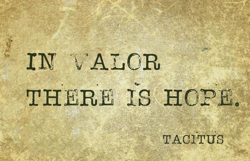 В доблести есть надежда