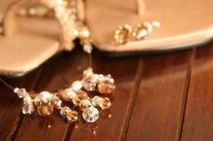 Ожерелье с кристаллами Сваровски