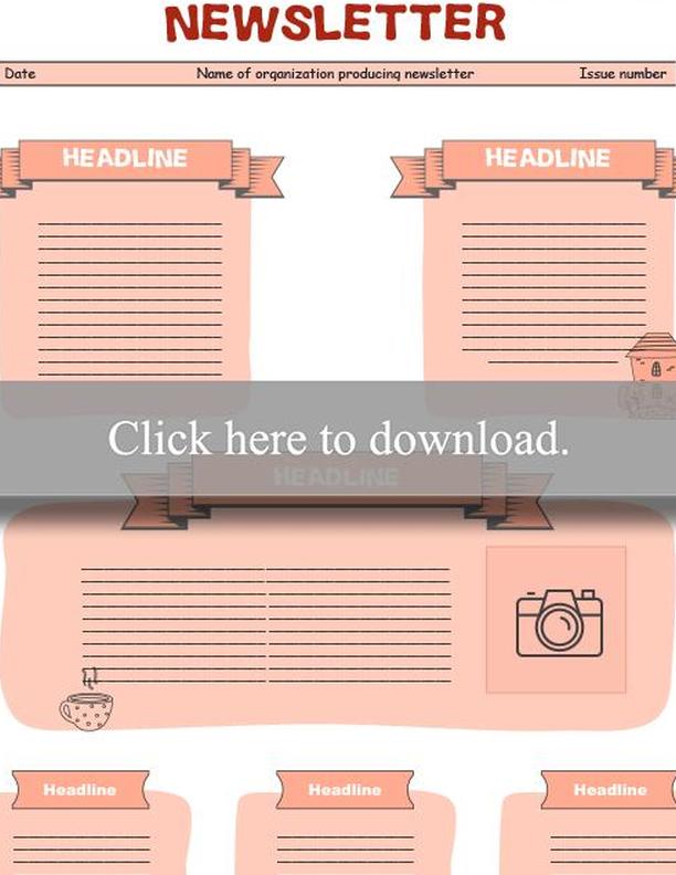 Информационный бюллетень для детей