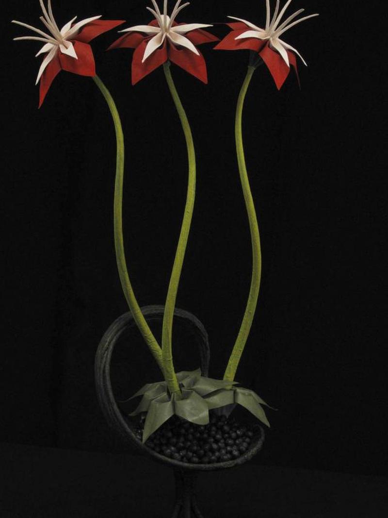 оригами бонсай