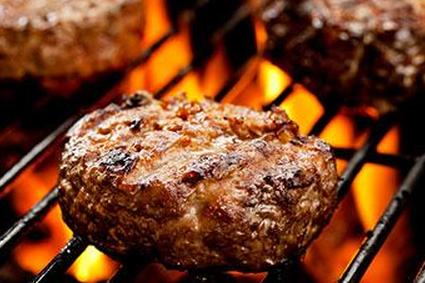 Гамбургеры на гриле