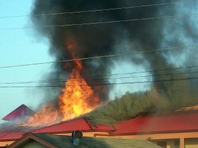 пожар в мотеле