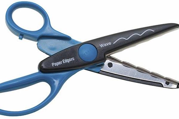 волнистые декоративные ножницы