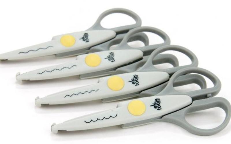 EK tools Набор из 4 декоративных ножниц с Amazon.com