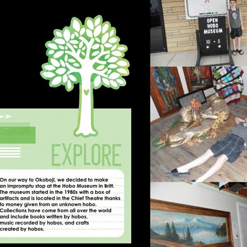 черная страница альбома для вырезок