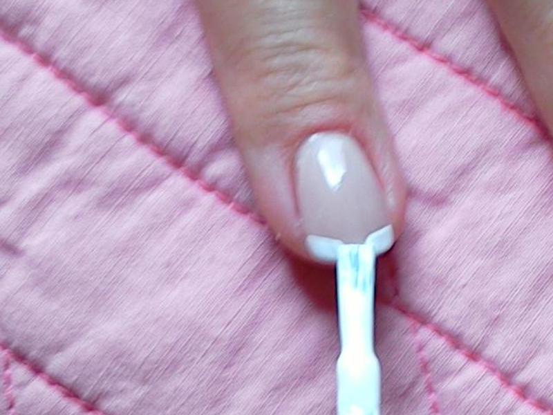 Центр линии улыбки