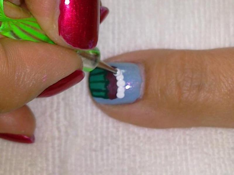 начинаем глазурь