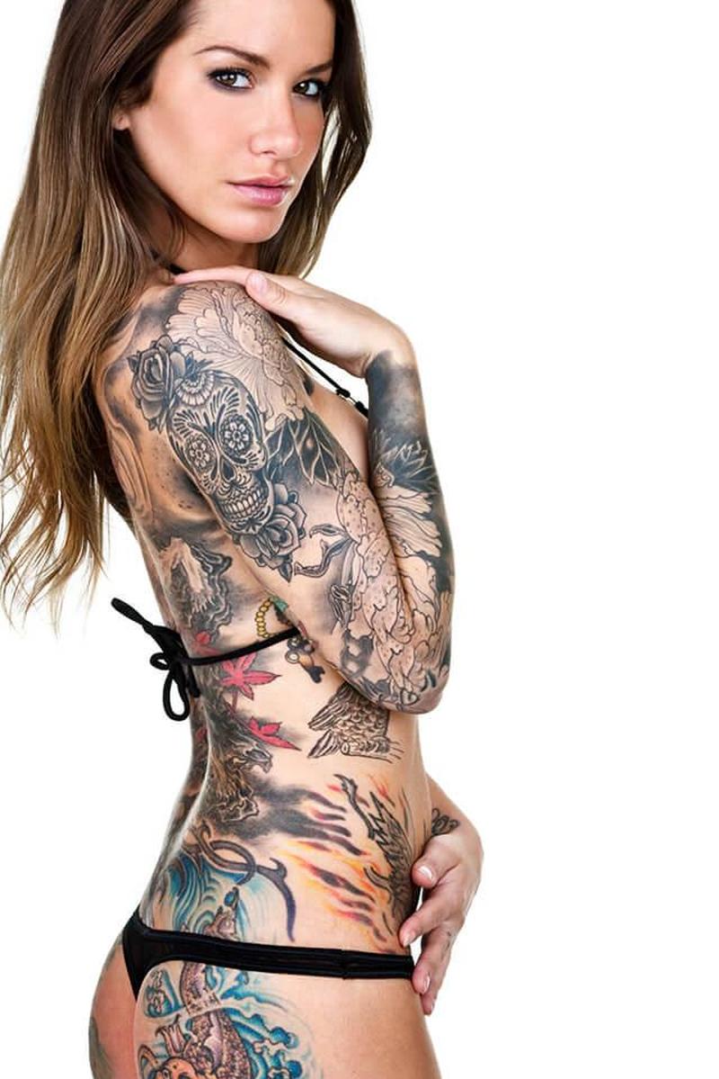 Тату на ягодицах