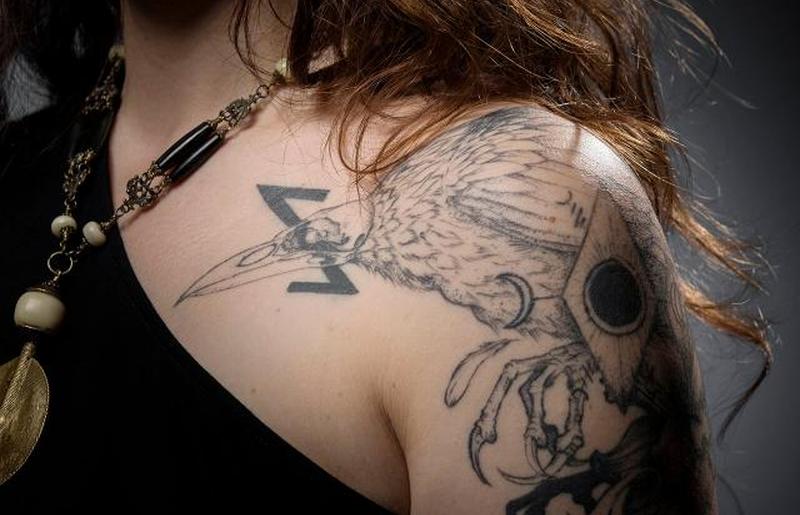 Наименее болезненные места для татуировки