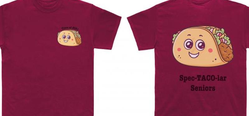 Taco каламбур старший футболка