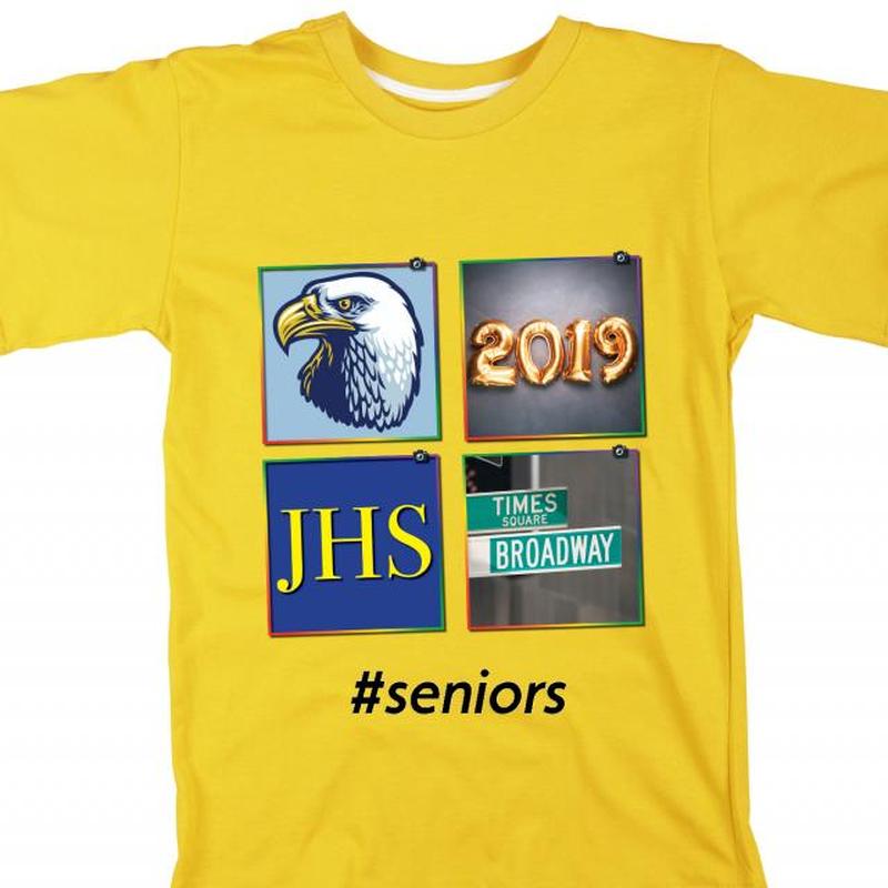 Футболка старшего года с фотографией