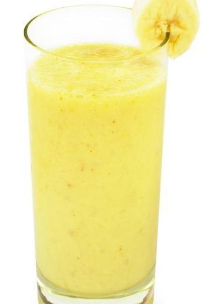 бананово-ореховый протеиновый смузи