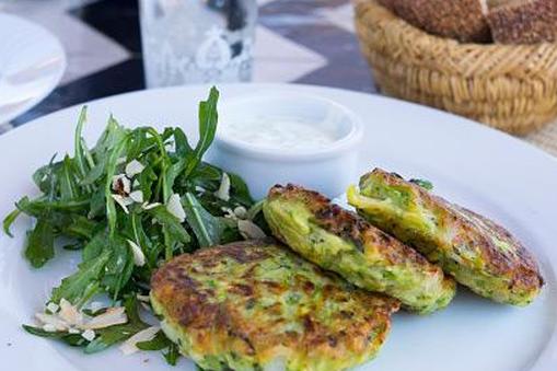 Кабачковые оладьи