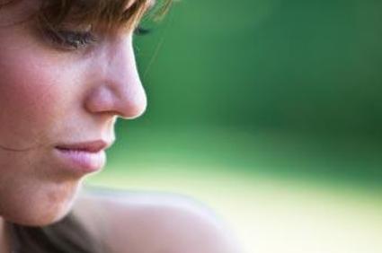 депрессивная женщина