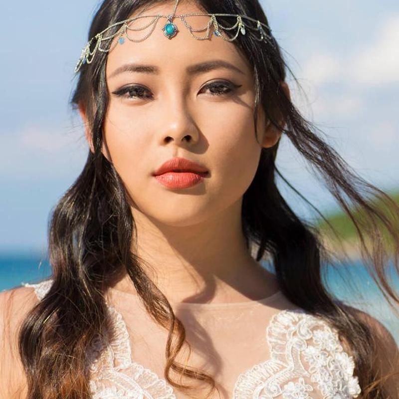 Лента из бисера на лоб