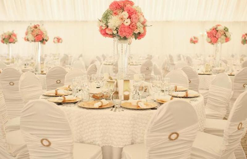 украшение свадебного стола